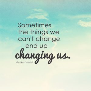 accept change